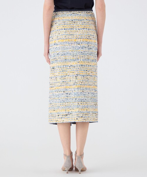 TOMORROWLAND collection（トゥモローランドコレクション）の「ジョーヌラインファンシー フロントボタンスカート（スカート・レディース・イエロー系その他2・36/34）」の9枚目の写真