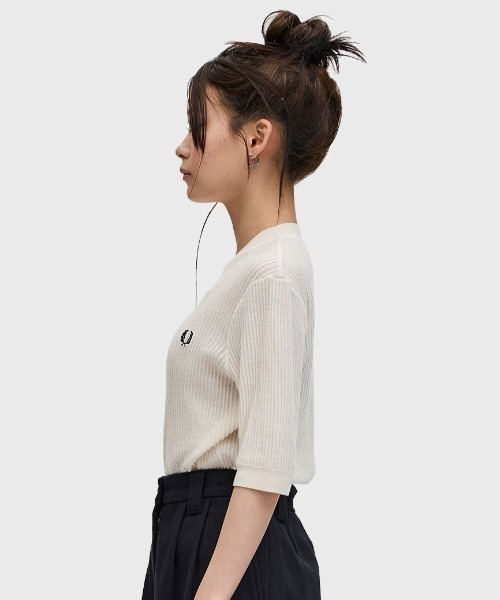 Sheer Knit High Neck Top／シアーニットハイネックトップス（T