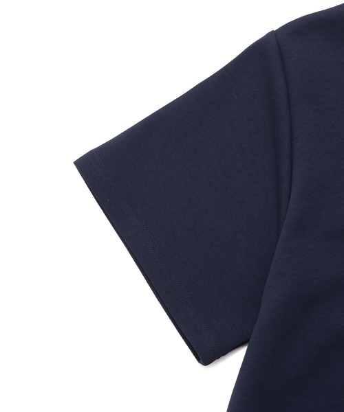 Arnold Palmer（アーノルドパーマー）の「シルキーポンチ 衿ロゴ カットワンピース（ワンピース・レディース・ベージュ/ネイビー・S/M/L）」の16枚目の写真