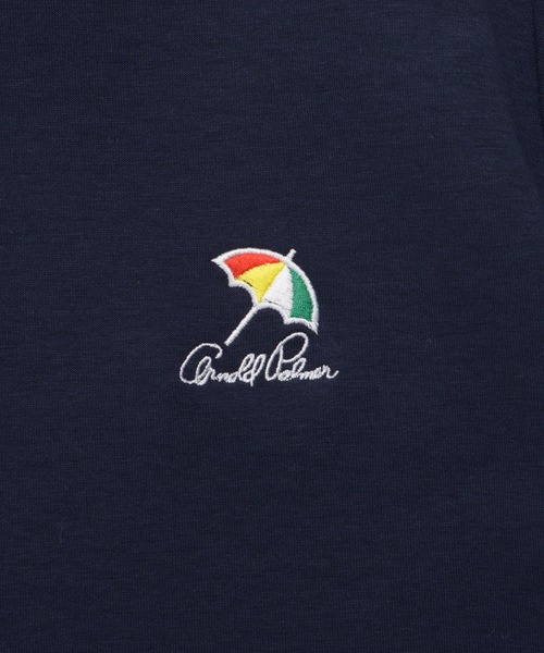 Arnold Palmer（アーノルドパーマー）の「シルキーポンチ 衿ロゴ カットワンピース（ワンピース・レディース・ベージュ/ネイビー・S/M/L）」の15枚目の写真