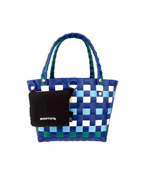 ROOTOTE（ルートート）の「ルートート / SC.ベビールー.バスケット-A（かごバッグ・レディース・レッド/オレンジ/ブラック系その他/ターコイズブルー/イエロー系その他・FREE）」の2枚目の写真