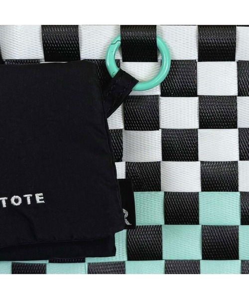 ROOTOTE（ルートート）の「ルートート / SC.ベビールー.バスケット-A（かごバッグ・レディース・レッド/オレンジ/ブラック系その他/ターコイズブルー/イエロー系その他・FREE）」の8枚目の写真