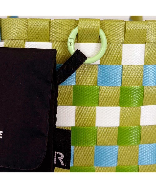 ROOTOTE（ルートート）の「ルートート / SC.ベビールー.バスケット-A（かごバッグ・レディース・レッド/オレンジ/ブラック系その他/ターコイズブルー/イエロー系その他・FREE）」の11枚目の写真