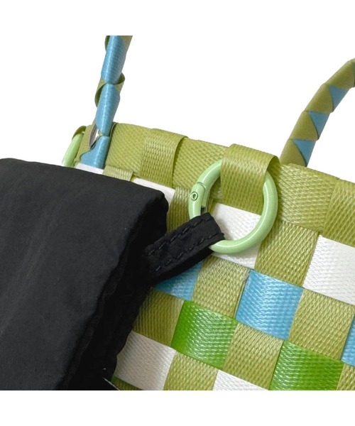 ROOTOTE（ルートート）の「ルートート / SC.ベビールー.バスケット-A（かごバッグ・レディース・レッド/オレンジ/ブラック系その他/ターコイズブルー/イエロー系その他・FREE）」の13枚目の写真