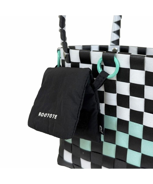 ROOTOTE（ルートート）の「ルートート / SC.ベビールー.バスケット-A（かごバッグ・レディース・レッド/オレンジ/ブラック系その他/ターコイズブルー/イエロー系その他・FREE）」の14枚目の写真