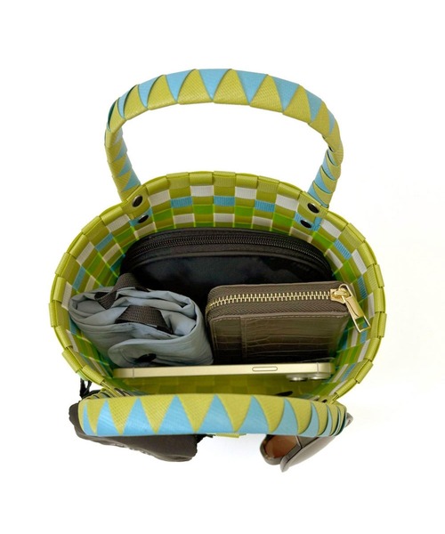 ROOTOTE（ルートート）の「ルートート / SC.ベビールー.バスケット-A（かごバッグ・レディース・レッド/オレンジ/ブラック系その他/ターコイズブルー/イエロー系その他・FREE）」の16枚目の写真