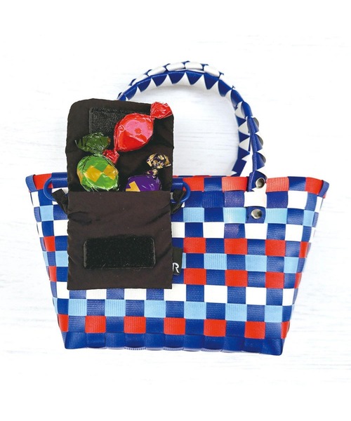 ROOTOTE（ルートート）の「ルートート / SC.ベビールー.バスケット-A（かごバッグ・レディース・レッド/オレンジ/ブラック系その他/ターコイズブルー/イエロー系その他・FREE）」の19枚目の写真