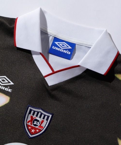 セール】XLARGE×UMBRO S/S SOCCER JERSEY（Tシャツ/カットソー