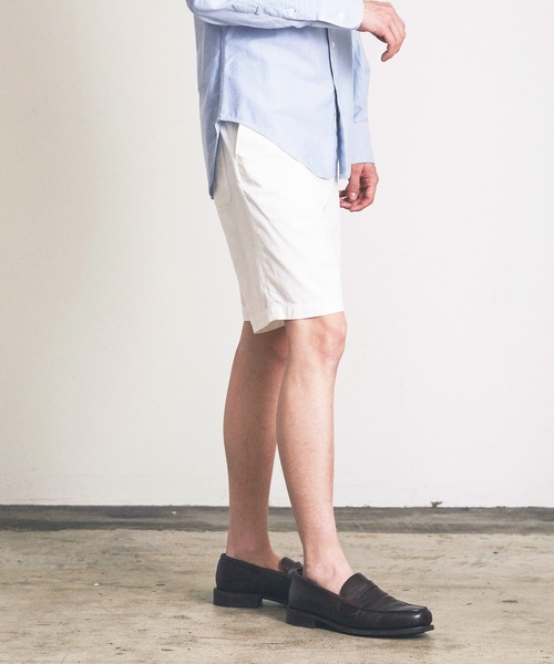 Magine(マージン)の「カラーチノショーツ(チノパンツ・メンズ・ブラック/オフホワイト/ベージュ/グレー/ダークネイビー・マルチサイズ)」の9枚目の写真