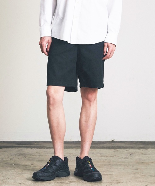 Magine(マージン)の「カラーチノショーツ(チノパンツ・メンズ・ブラック/オフホワイト/ベージュ/グレー/ダークネイビー・マルチサイズ)」の12枚目の写真