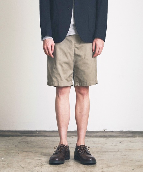 Magine(マージン)の「カラーチノショーツ(チノパンツ・メンズ・ブラック/オフホワイト/ベージュ/グレー/ダークネイビー・マルチサイズ)」の14枚目の写真