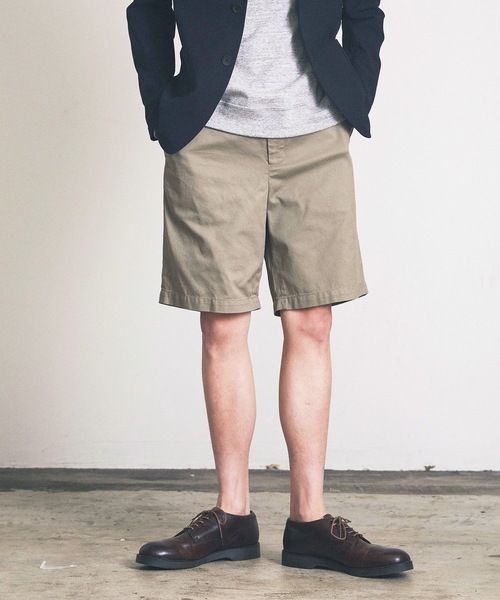 Magine(マージン)の「カラーチノショーツ(チノパンツ・メンズ・ブラック/オフホワイト/ベージュ/グレー/ダークネイビー・マルチサイズ)」の15枚目の写真