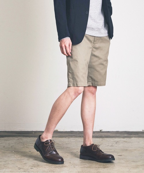 Magine(マージン)の「カラーチノショーツ(チノパンツ・メンズ・ブラック/オフホワイト/ベージュ/グレー/ダークネイビー・マルチサイズ)」の16枚目の写真