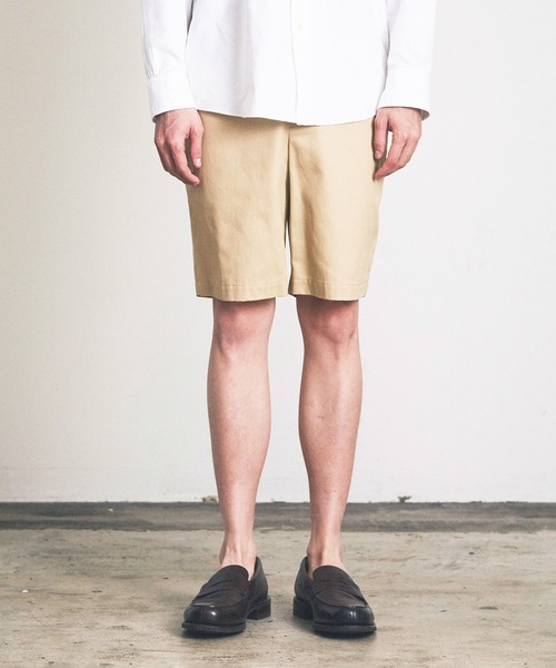 Magine(マージン)の「カラーチノショーツ(チノパンツ・メンズ・ブラック/オフホワイト/ベージュ/グレー/ダークネイビー・マルチサイズ)」の17枚目の写真