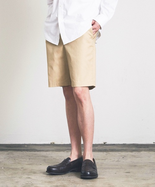 Magine(マージン)の「カラーチノショーツ(チノパンツ・メンズ・ブラック/オフホワイト/ベージュ/グレー/ダークネイビー・マルチサイズ)」の18枚目の写真