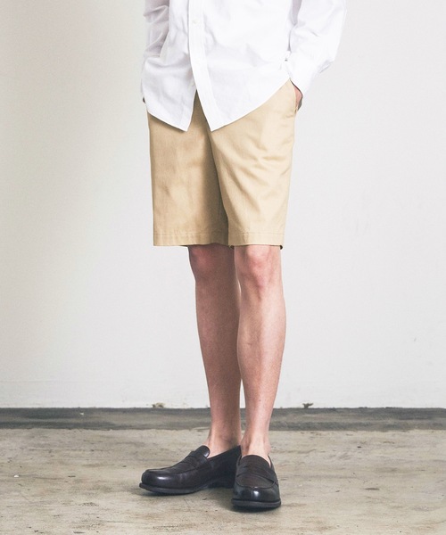 Magine(マージン)の「カラーチノショーツ(チノパンツ・メンズ・ブラック/オフホワイト/ベージュ/グレー/ダークネイビー・マルチサイズ)」の19枚目の写真