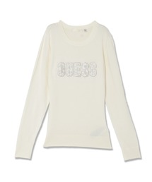 Guess | PARIS Logo Rn Ls Sweater セーター(ニット/セーター)