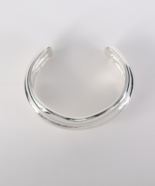 Nothing And Others(ナッシングアンドアザーズ)の「「Nothing And Others/ナッシングアンドアザーズ」New Wave Bangle(バングル/リストバンド・レディース・シルバー・FREE)」の4枚目の写真