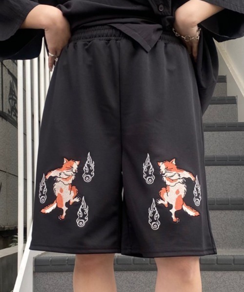 Candy Stripper（キャンディストリッパー）の「PHANTOM CATS HALF パンツ（その他パンツ・レディース・オレンジ/ボルドー/ブラック・FREE）」の2枚目の写真