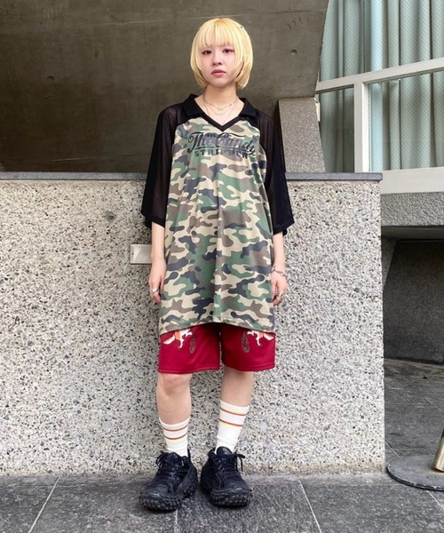 Candy Stripper（キャンディストリッパー）の「PHANTOM CATS HALF パンツ（その他パンツ・レディース・オレンジ/ボルドー/ブラック・FREE）」の14枚目の写真