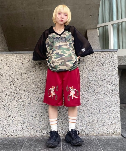 Candy Stripper（キャンディストリッパー）の「PHANTOM CATS HALF パンツ（その他パンツ・レディース・オレンジ/ボルドー/ブラック・FREE）」の12枚目の写真