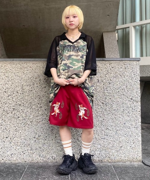 Candy Stripper（キャンディストリッパー）の「PHANTOM CATS HALF パンツ（その他パンツ・レディース・オレンジ/ボルドー/ブラック・FREE）」の13枚目の写真