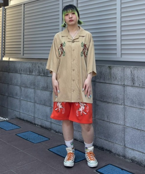 Candy Stripper（キャンディストリッパー）の「PHANTOM CATS HALF パンツ（その他パンツ・レディース・オレンジ/ボルドー/ブラック・FREE）」の6枚目の写真