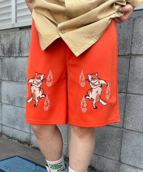 Candy Stripper（キャンディストリッパー）の「PHANTOM CATS HALF パンツ（その他パンツ・レディース・オレンジ/ボルドー/ブラック・FREE）」の10枚目の写真