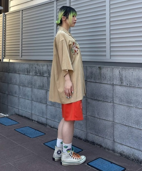 Candy Stripper（キャンディストリッパー）の「PHANTOM CATS HALF パンツ（その他パンツ・レディース・オレンジ/ボルドー/ブラック・FREE）」の8枚目の写真