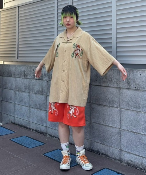 Candy Stripper（キャンディストリッパー）の「PHANTOM CATS HALF パンツ（その他パンツ・レディース・オレンジ/ボルドー/ブラック・FREE）」の7枚目の写真