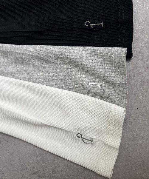 Chez toi（シェトワ）の「7分袖アシメT（Tシャツ/カットソー・レディース・ホワイト/グレー・FREE）」の19枚目の写真