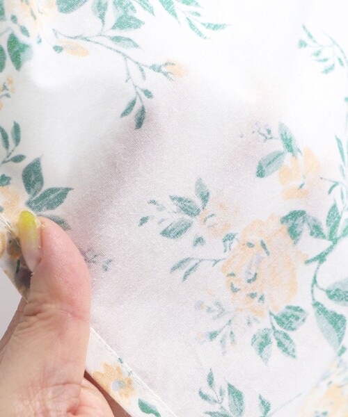 BRANSHES（ブランシェス）の「【綿100％】肩フリルワンピース（ワンピース・キッズ・アイボリー/ピンク/ネイビー・80/90/100/120/130/110/150/140）」の10枚目の写真