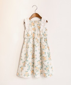 セール】ラインフラワージャガードIライン ワンピース（ワンピース