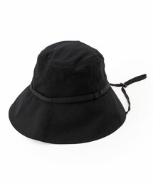 SHOO・LA・RUE | 【UVカット】紐付きハット【サイズ調整/あご紐付き】(ハット)