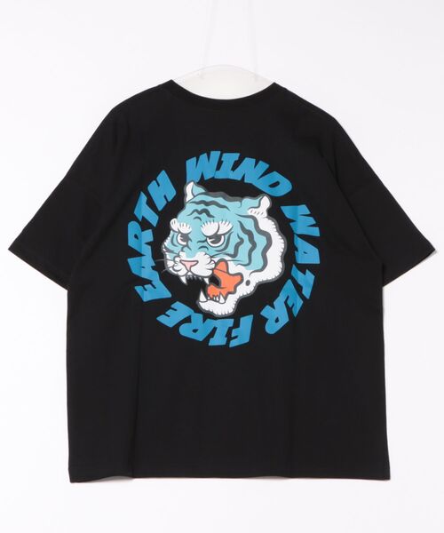 ELEMENT（エレメント）の「ELEMENT DOVE TIGER SS（Tシャツ/カットソー・メンズ・ブラック/ホワイト・M/L）」の4枚目の写真