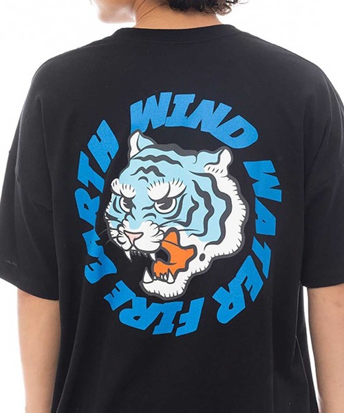 ELEMENT（エレメント）の「ELEMENT DOVE TIGER SS（Tシャツ/カットソー・メンズ・ブラック/ホワイト・M/L）」の2枚目の写真