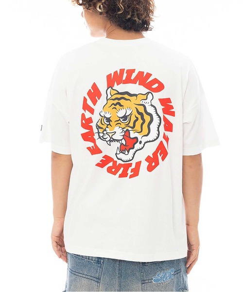 ELEMENT（エレメント）の「ELEMENT DOVE TIGER SS（Tシャツ/カットソー・メンズ・ブラック/ホワイト・M/L）」の6枚目の写真