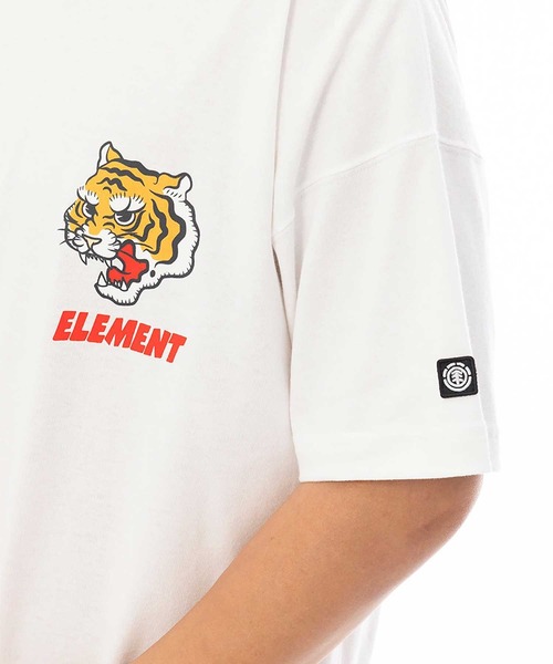 ELEMENT（エレメント）の「ELEMENT DOVE TIGER SS（Tシャツ/カットソー・メンズ・ブラック/ホワイト・M/L）」の8枚目の写真