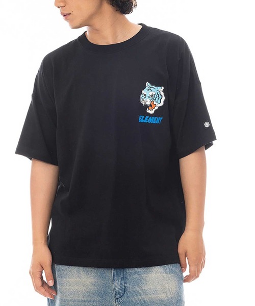 ELEMENT（エレメント）の「ELEMENT DOVE TIGER SS（Tシャツ/カットソー・メンズ・ブラック/ホワイト・M/L）」の9枚目の写真