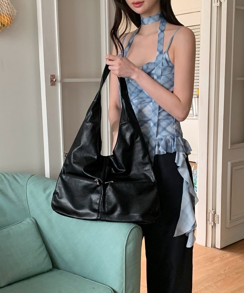 on:nue（オンニュ）の「【on:nue】マルチデイトートバッグ（トートバッグ・レディース・アイボリー/ブラウン/ブラック・ONE SIZE）」の9枚目の写真