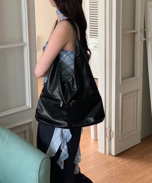 on:nue（オンニュ）の「【on:nue】マルチデイトートバッグ（トートバッグ・レディース・アイボリー/ブラウン/ブラック・ONE SIZE）」の8枚目の写真