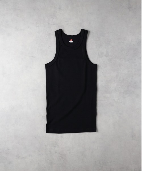 HANES（ヘインズ）の「【HANES】ＢＥＥＦＹタンクトップ（タンクトップ・メンズ・ブラック/ホワイト・L/M/XL）」の9枚目の写真