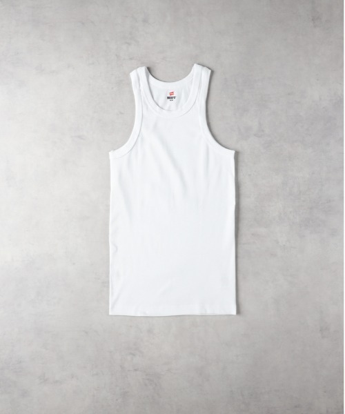 HANES（ヘインズ）の「【HANES】ＢＥＥＦＹタンクトップ（タンクトップ・メンズ・ブラック/ホワイト・L/M/XL）」の11枚目の写真