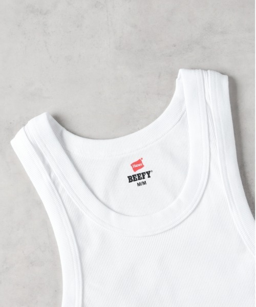 セール】【HANES】BEEFYタンクトップ（タンクトップ）｜HANES