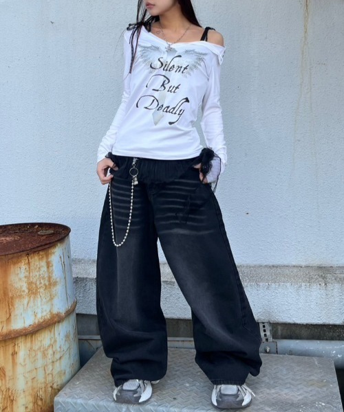 トップス SETUPEXE V-NECK CROSS TOP SETUP‐EXE】V-NECK CROSS TOP | OUR BRAND,SETUP-EXE | PRESSING