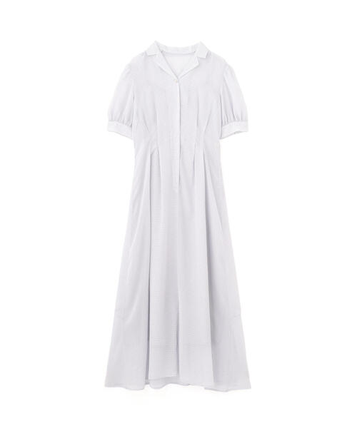 PROPORTION BODY DRESSING（プロポーションボディドレッシング）の「シアーシャツワンピース / 1215140512（ワンピース・レディース・グレー/ブラック・SMALL/MEDIUM）」の18枚目の写真