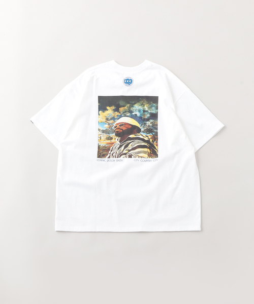 CITY COUNTRY CITY(シティーカントリーシティー)の「CCC x LONNIE LISTON SMITH_EXPANSIONS(Tシャツ/カットソー・メンズ・ホワイト・MEDIUM/LARGE)」の2枚目の写真