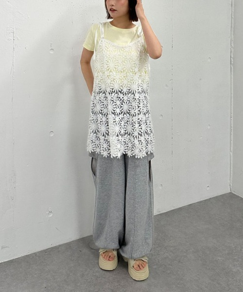 archives（アルシーヴ）の「ロゴ刺繍チビＴｅｅ（Tシャツ/カットソー・レディース・オフホワイト/チャコールグレー/ネイビー/イエロー・MEDIUM）」の20枚目の写真