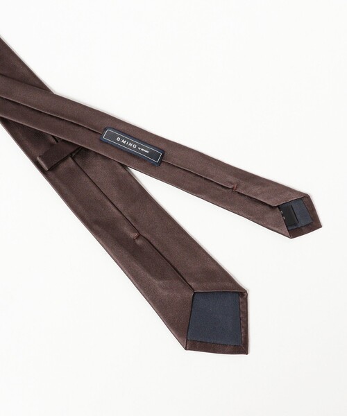 B:MING by BEAMS（ビーミングバイビームス）の「シルク ソリッド ナロー ネクタイ 25FW（ネクタイ・メンズ・インディゴブルー/ネイビー/ブラウン/グレー/チャコールグレー/ブルー/オリーブ/ブルー系その他4・ONE SIZE）」の11枚目の写真