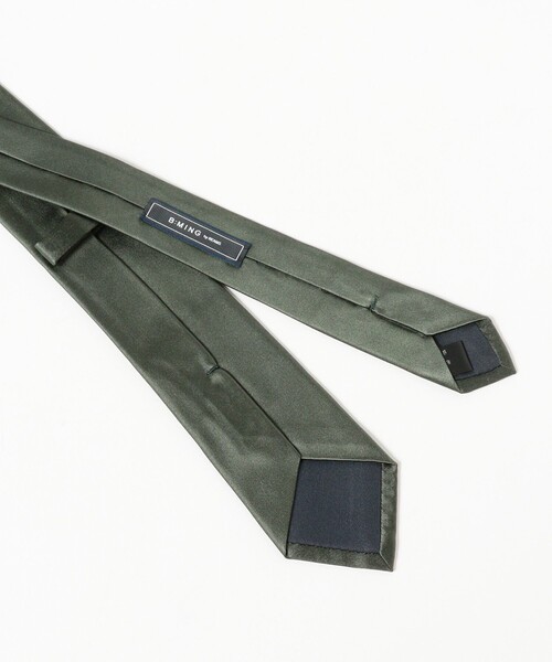 B:MING by BEAMS（ビーミングバイビームス）の「シルク ソリッド ナロー ネクタイ 25FW（ネクタイ・メンズ・インディゴブルー/ネイビー/ブラウン/グレー/チャコールグレー/ブルー/オリーブ/ブルー系その他4・ONE SIZE）」の12枚目の写真